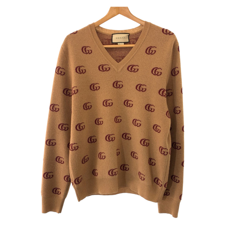 Gucci Marmont Interlocking Wool Knit Sweater in Excellent Condition