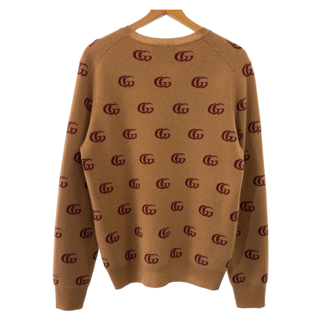 Gucci Marmont Interlocking Wool Knit Sweater in Excellent Condition