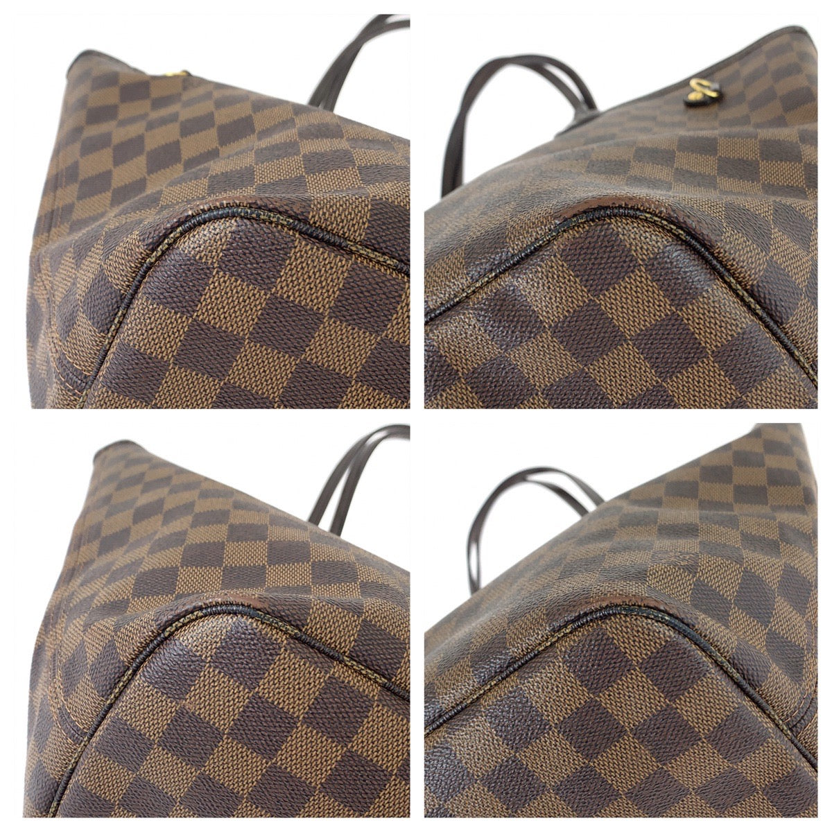 Louis Vuitton Damier Neverfull MM Tote Bag N41603 in Good Condition