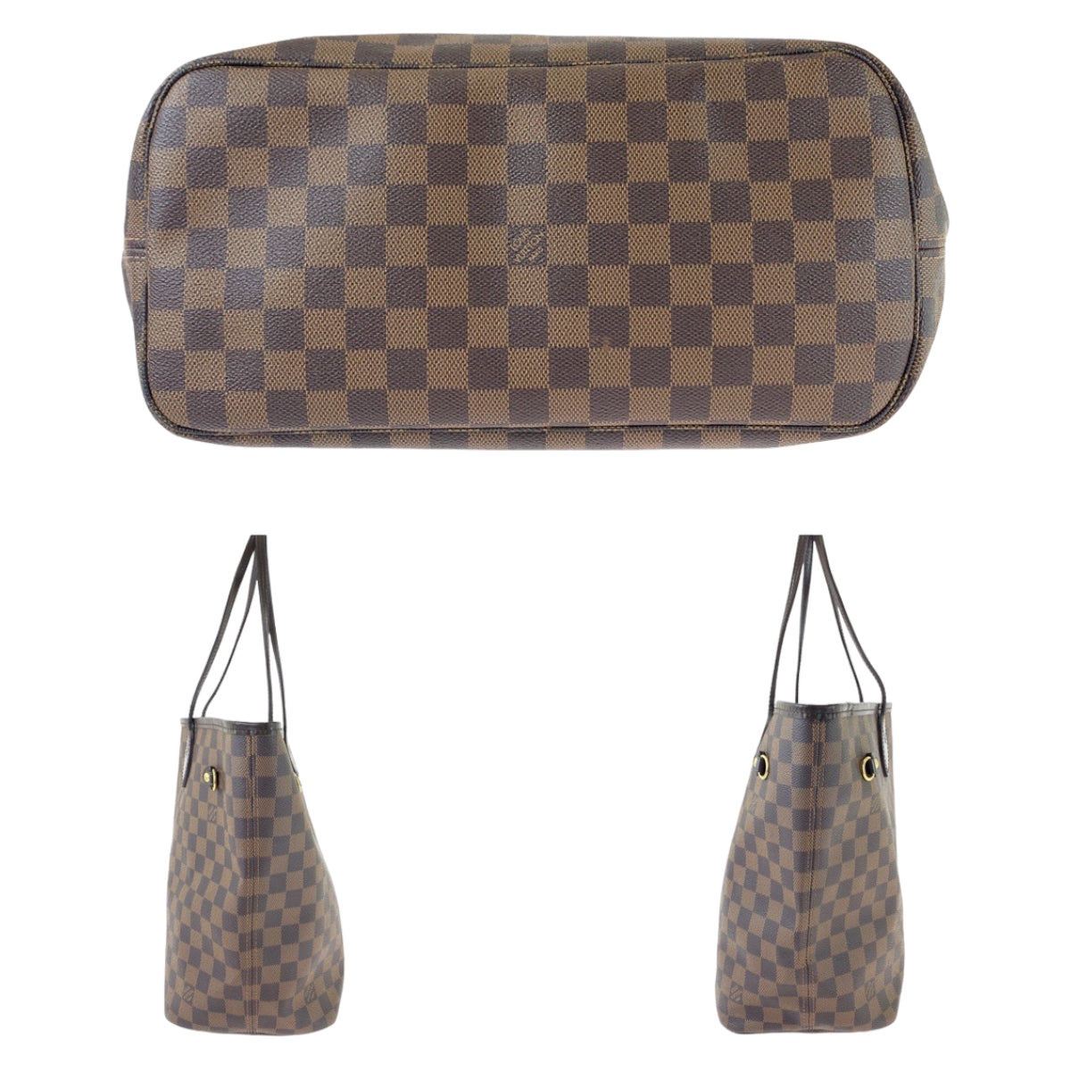 Louis Vuitton Damier Neverfull MM Tote Bag N41603 in Good Condition