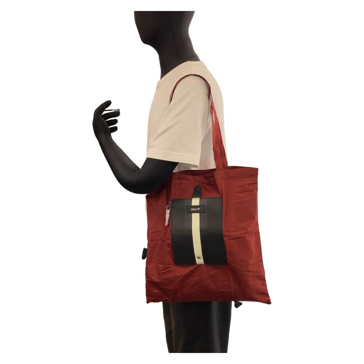 Bally Nylon/Leather Eco Tote Bag