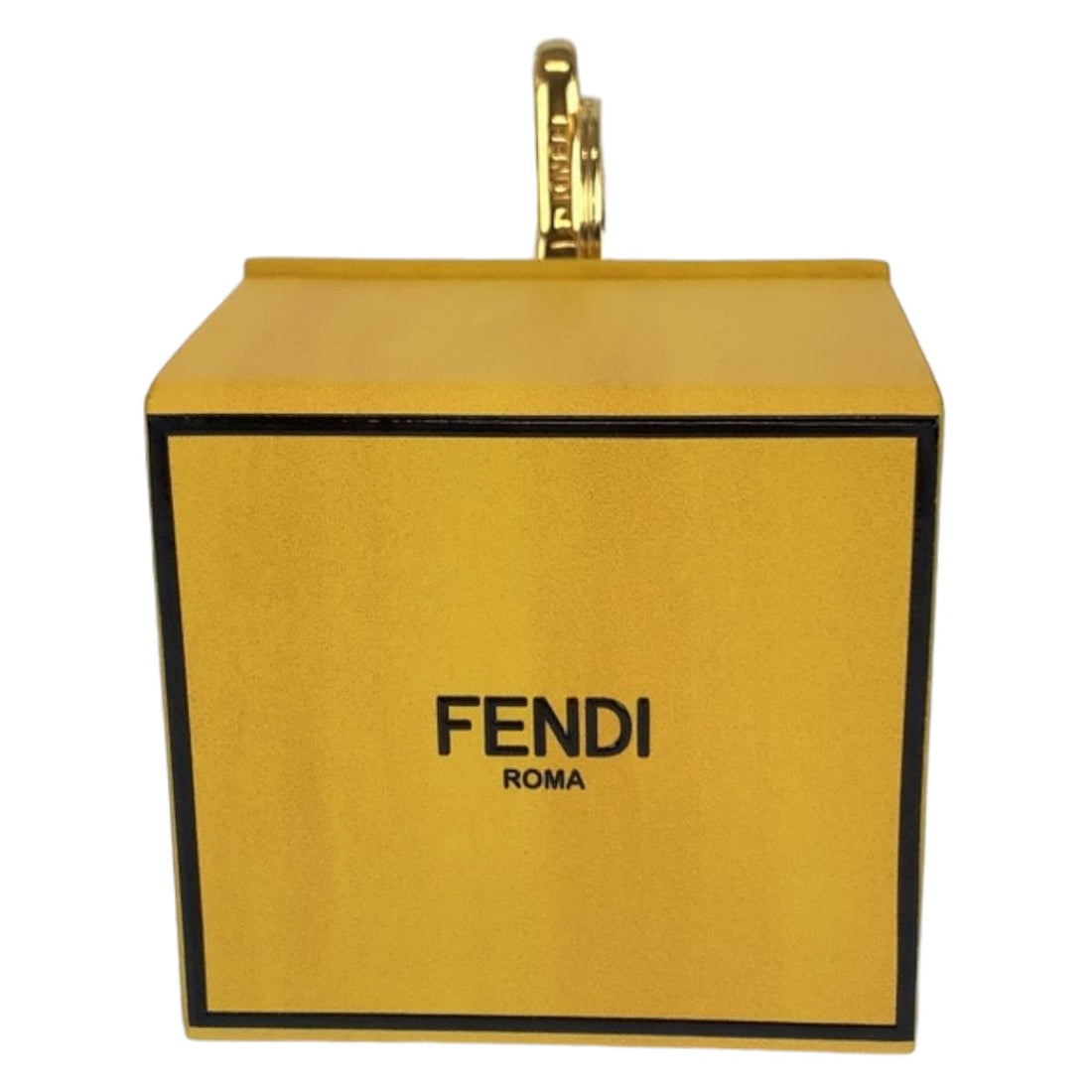 Fendi Leather Key Holder Box Key Charm