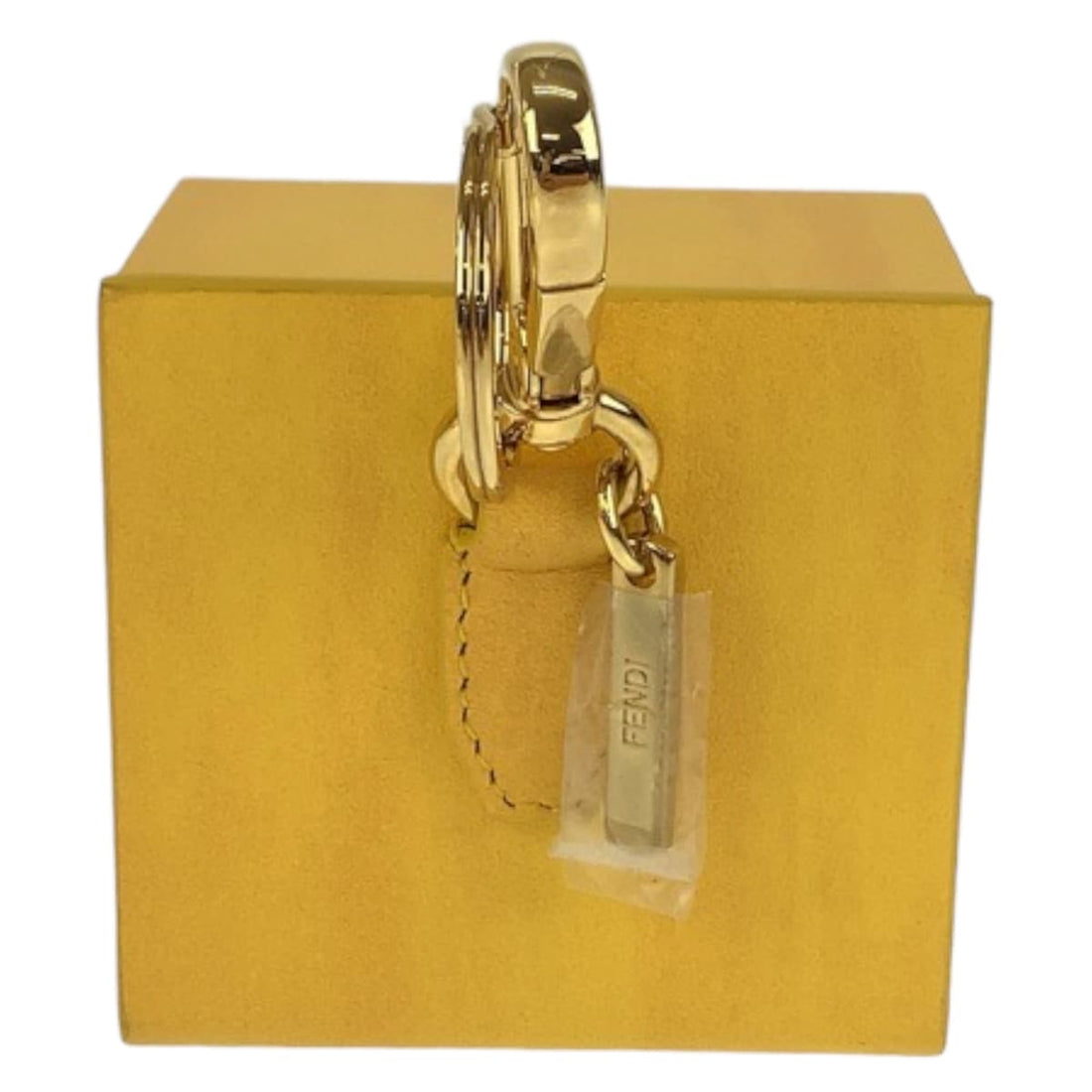 Fendi Leather Key Holder Box Key Charm