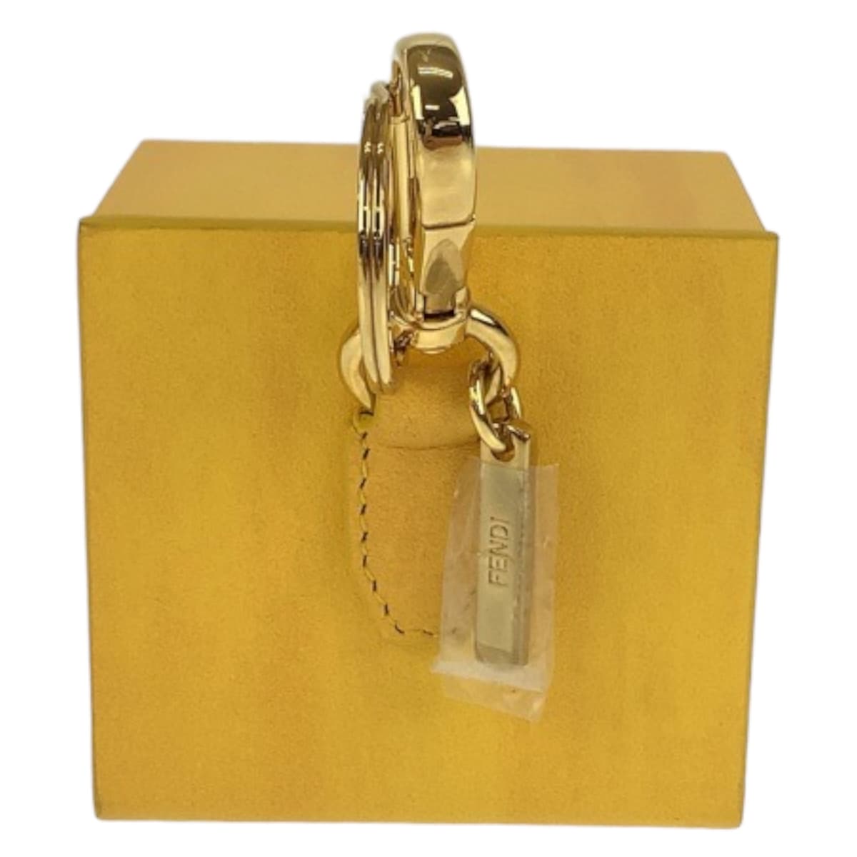 Fendi Leather Key Holder Box Key Charm in Great Condition