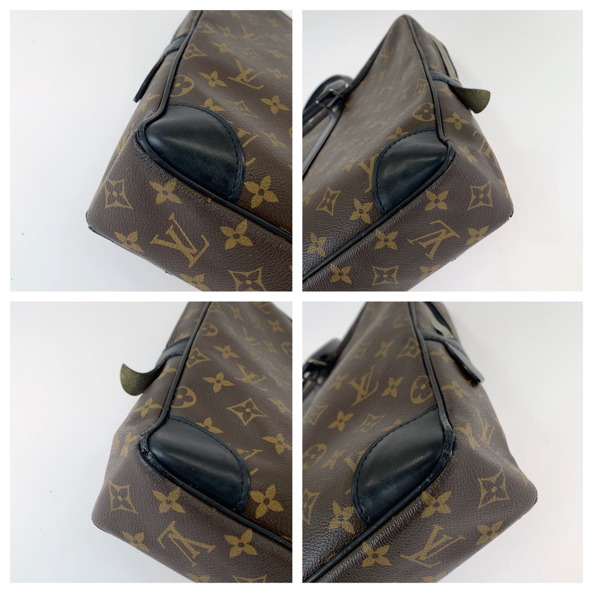 Louis Vuitton Monogram Macassar Briefcase M40225