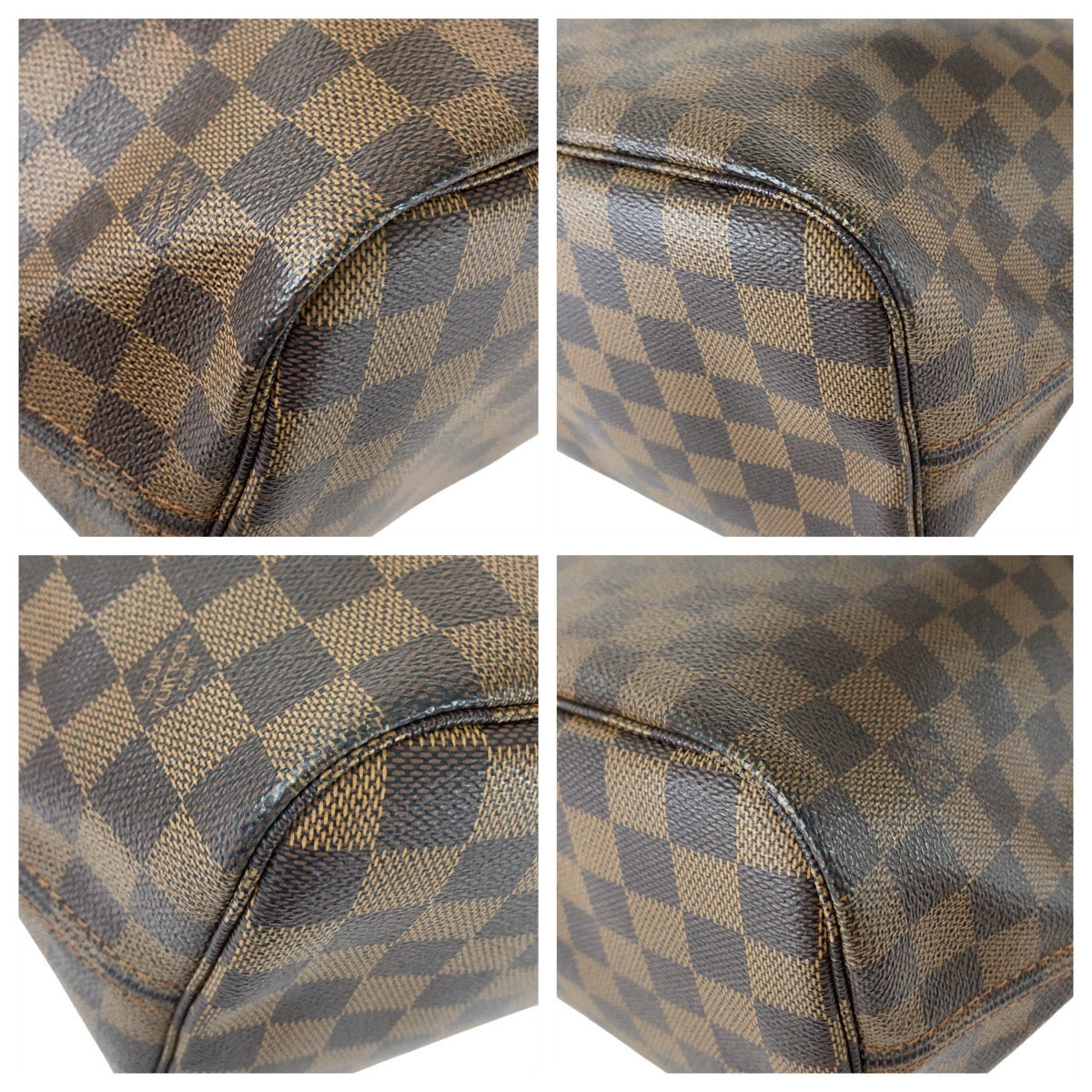 Louis Vuitton Damier Neverfull MM Tote Bag