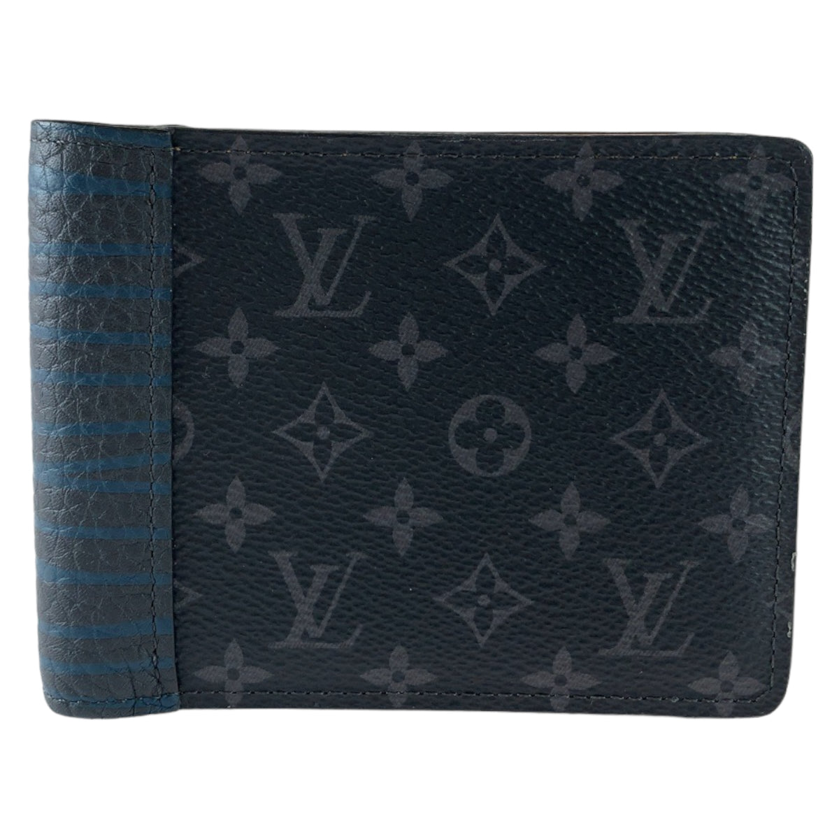 Louis Vuitton Monogram Eclipse Patchwork Compact Wallet M69699 in Great Condition