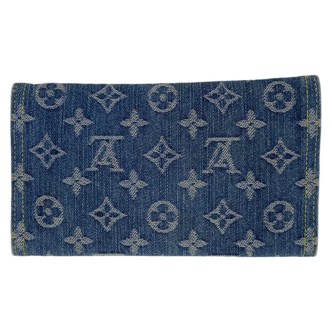 Louis Vuitton Denim Amelia Long Wallet M95511