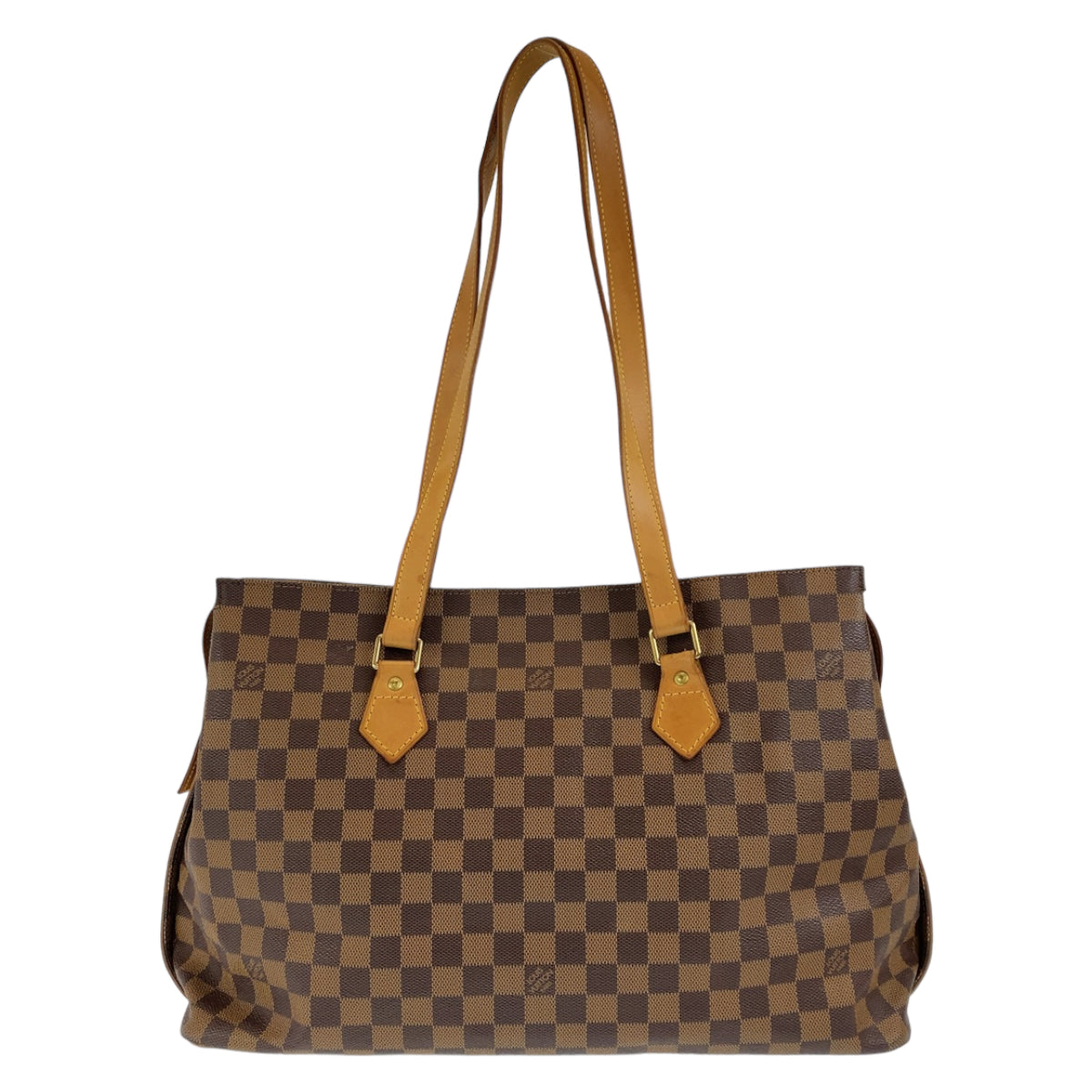 Louis Vuitton Damier Columbine Tote Bag N99037 in Very Good Condition