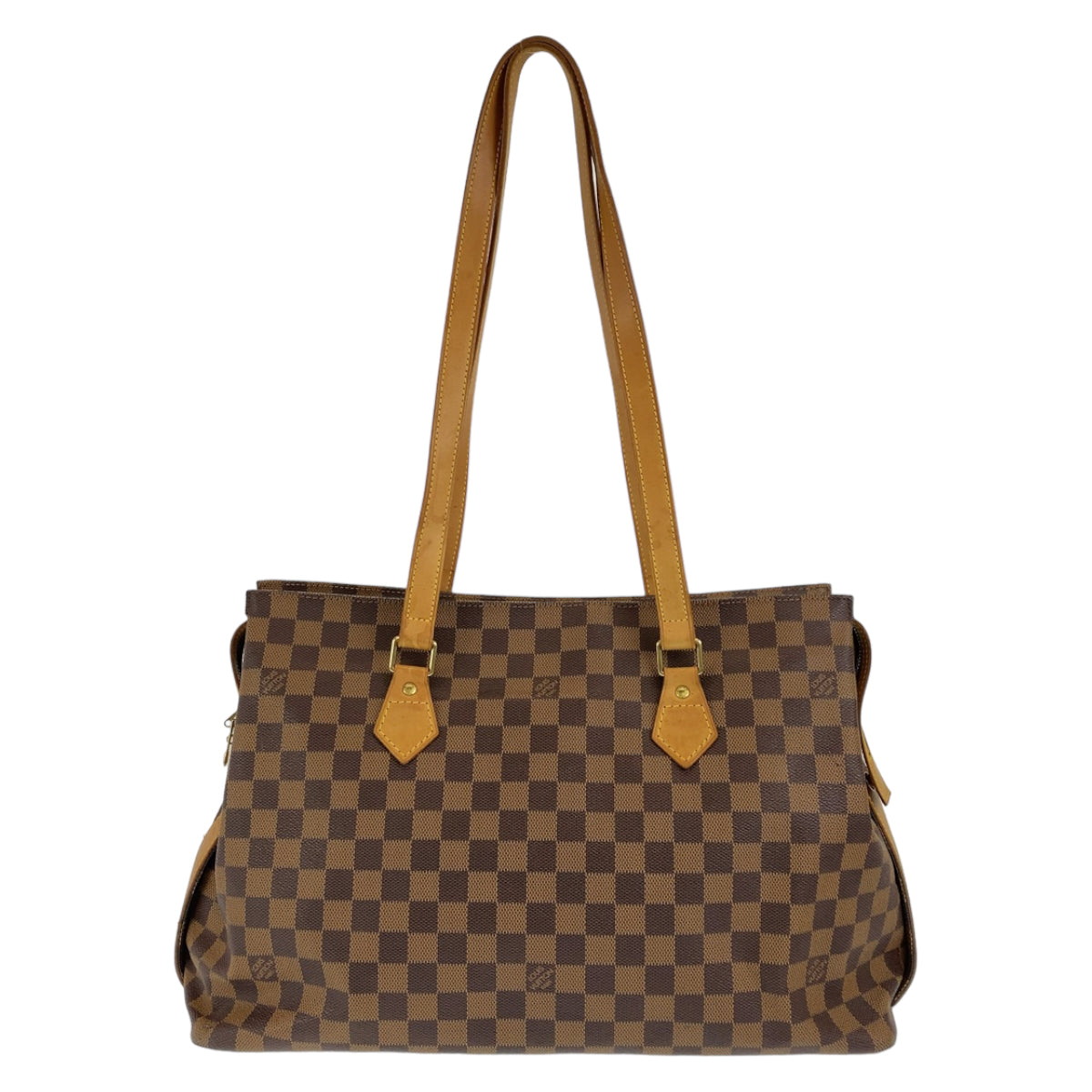 Louis Vuitton Damier Columbine Tote Bag N99037 in Very Good Condition