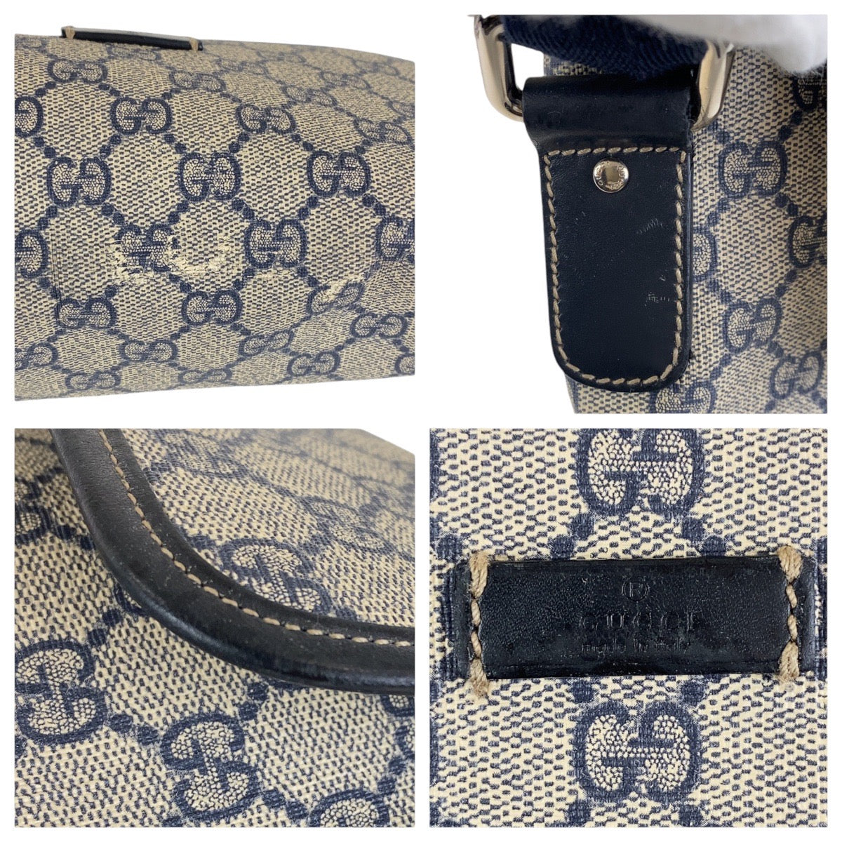 Gucci GG Supreme Canvas Shoulder Bag