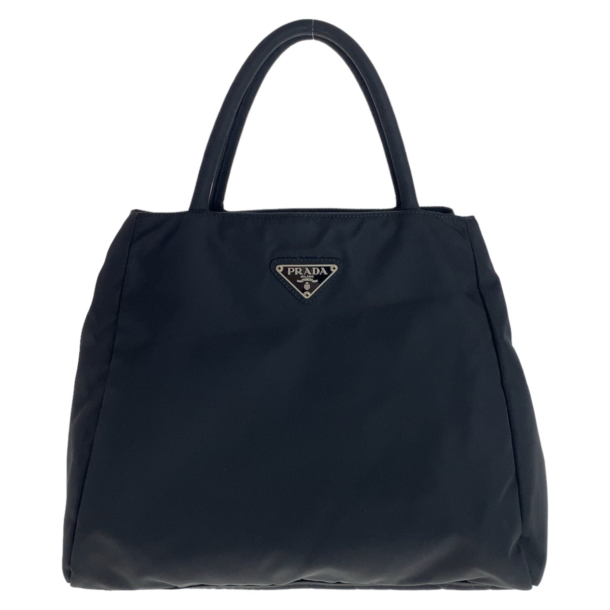 Prada Nylon Tessuto Triangle Logo Tote Bag in Very Good Condition