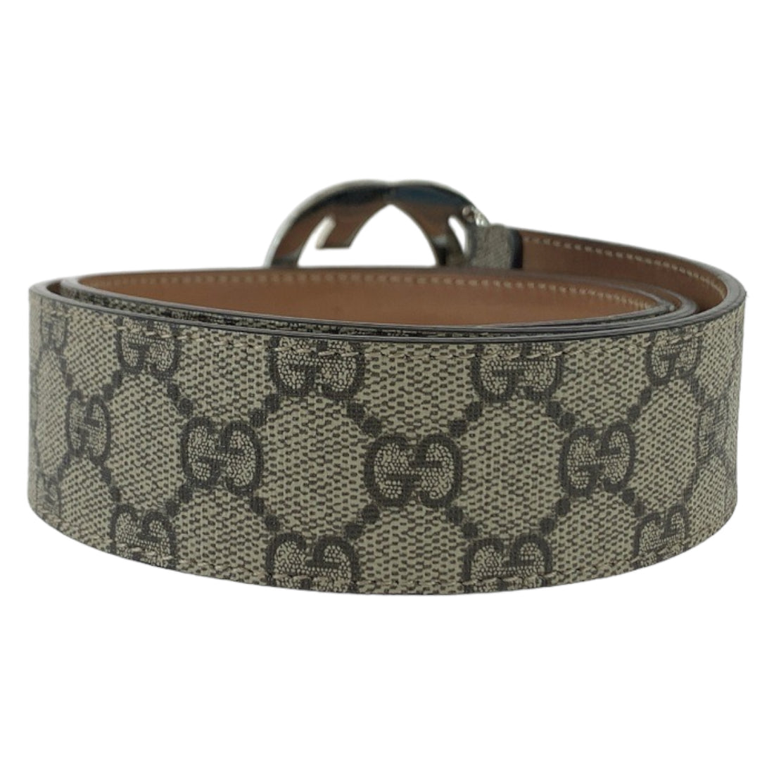 Gucci Interlocking GG Supreme Canvas Belt