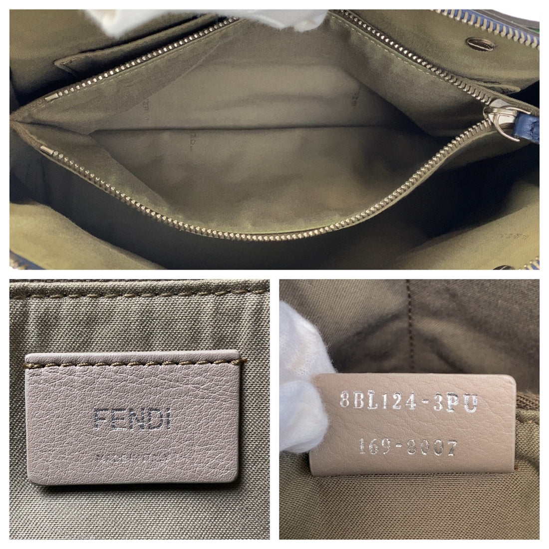 Fendi By The Way Leather Shoulder Bag in Very Good Condition