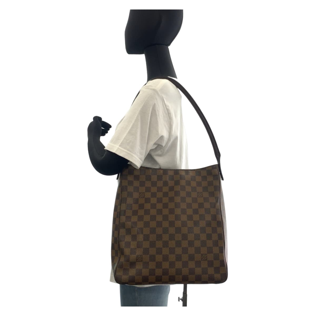 Louis Vuitton Damier Looping GM Shoulder Bag