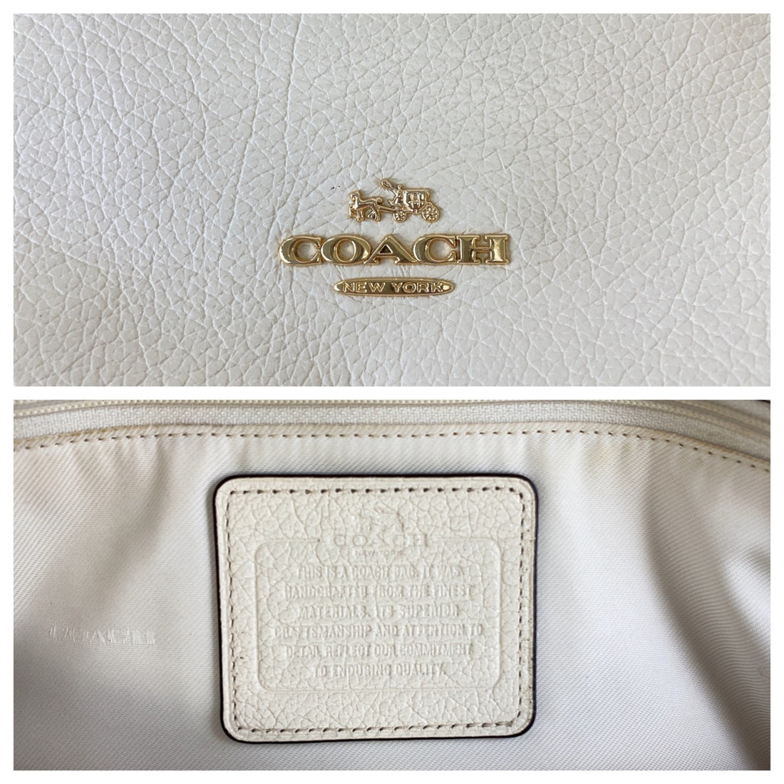 Coach Madison Leather Tote Bag