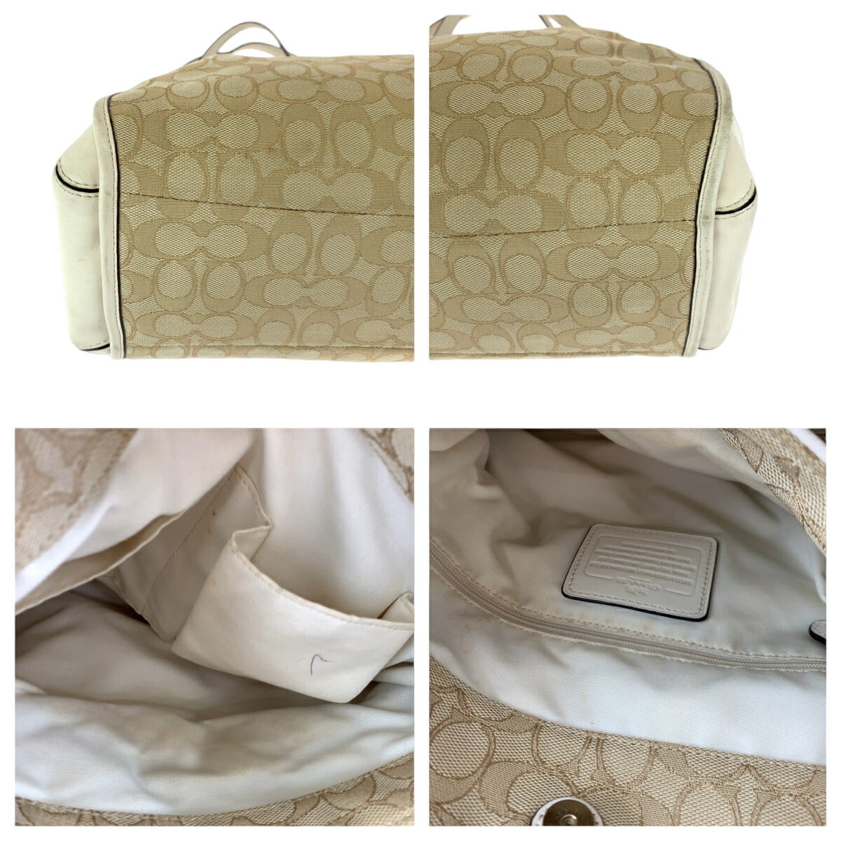 Coach Signature Canvas Handbag F36424