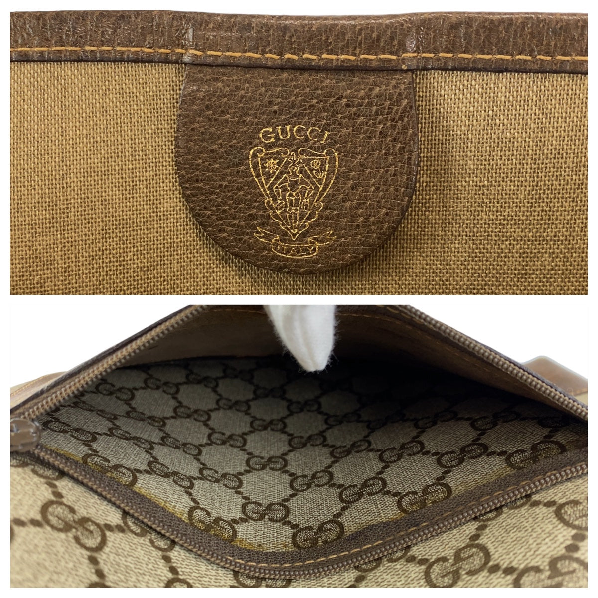 Gucci GG Supreme Canvas Old Gucci Tote Bag 407652 in Very Good Condition