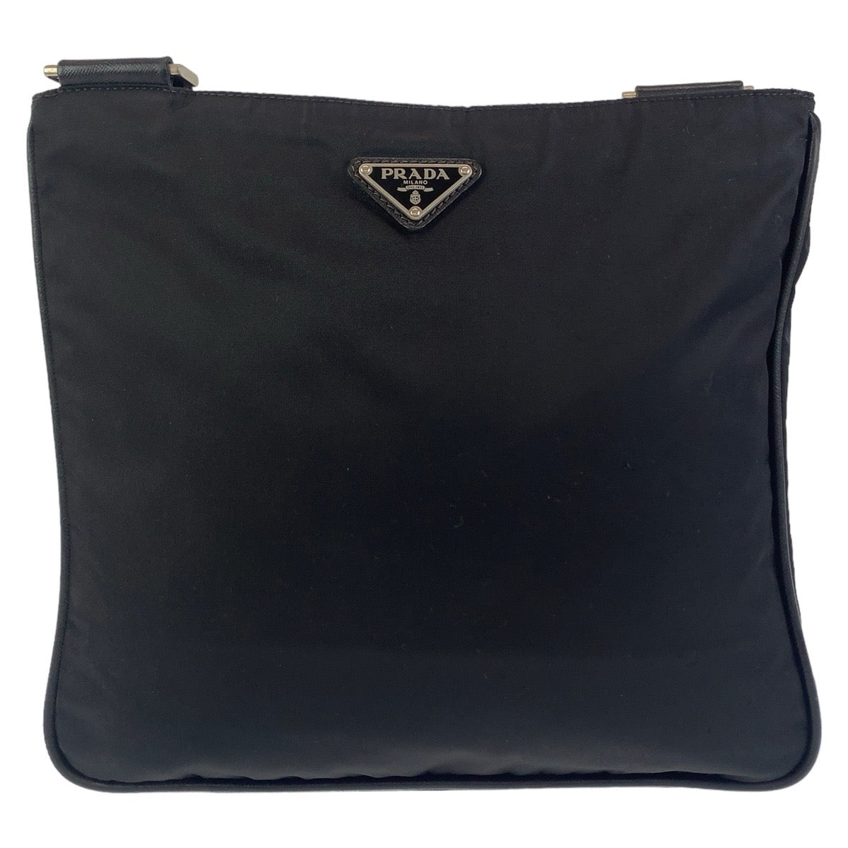 Prada Nylon Tessuto Triangle Logo Shoulder Bag