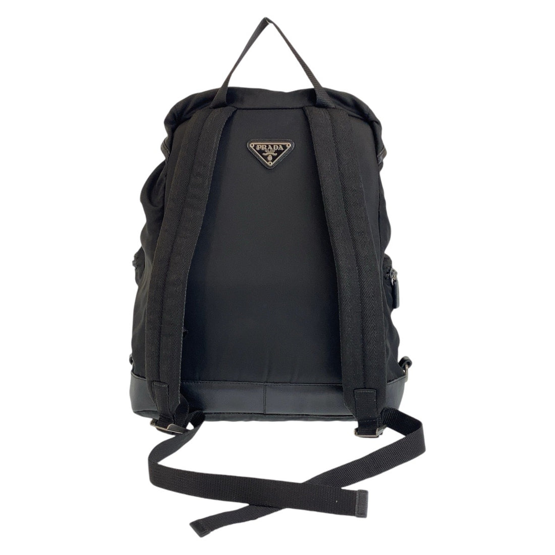 Prada Nylon Tessuto Logo Backpack