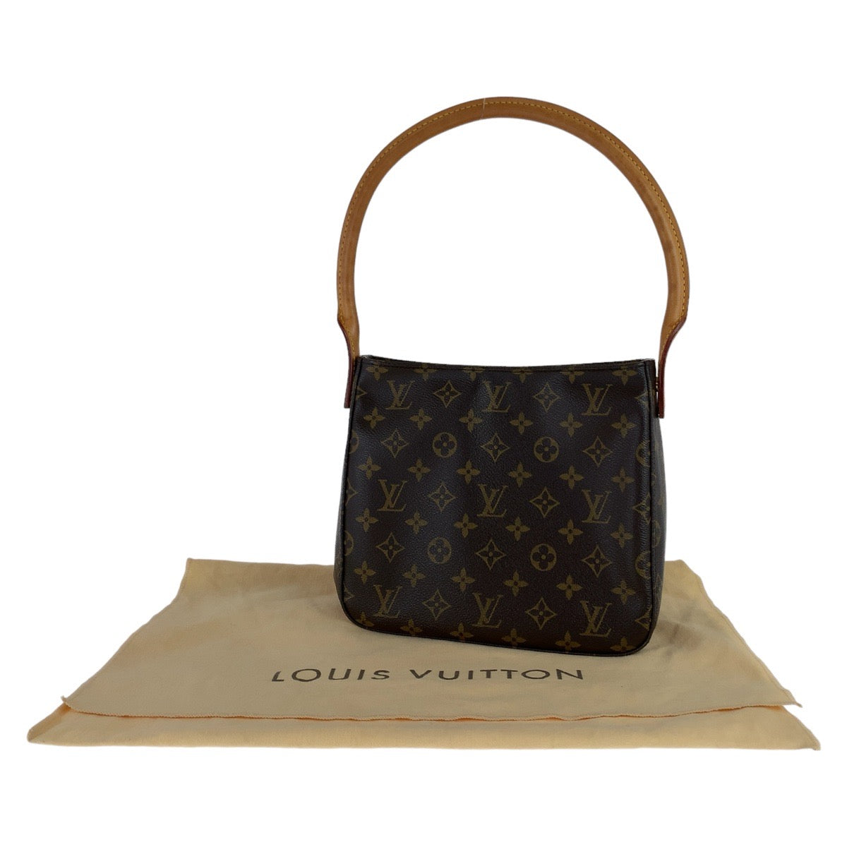 Louis Vuitton Monogram Looping MM Shoulder Bag M51146 in Very Good Condition