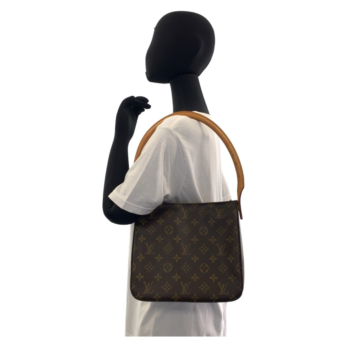 Louis Vuitton Monogram Looping MM Shoulder Bag M51146 in Very Good Condition