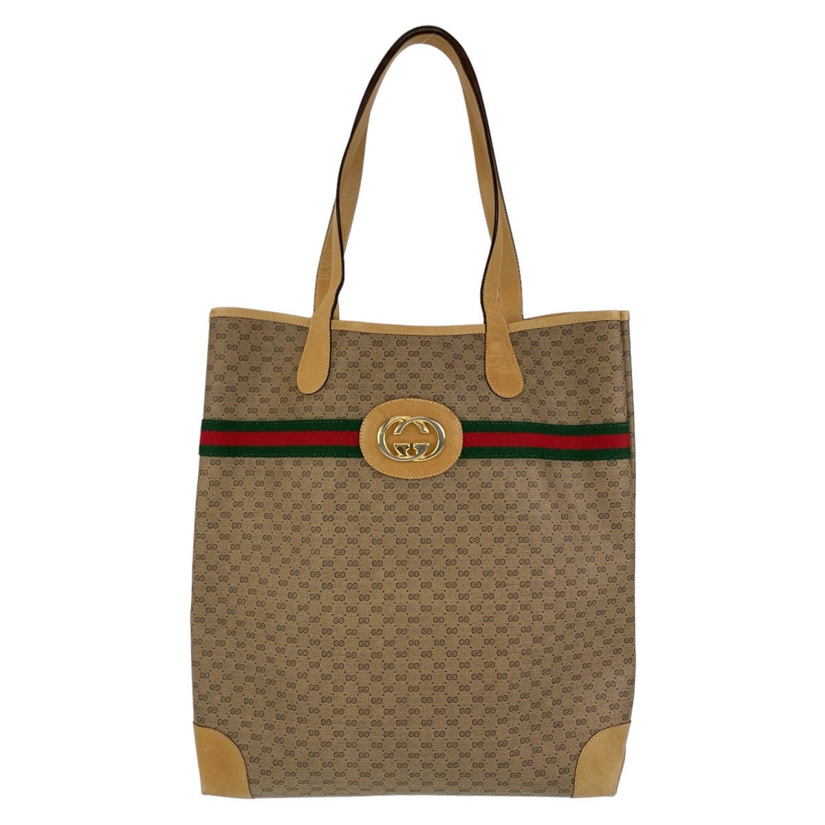 Gucci Micro GG Interlocking Tote Bag in Very Good Condition