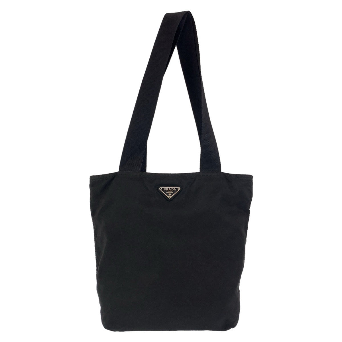 Prada Nylon Tessuto Logo Tote Bag