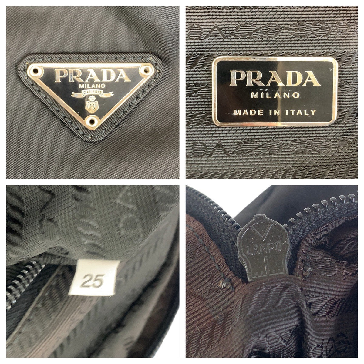 Prada Nylon Tessuto Logo Tote Bag in Very Good Condition