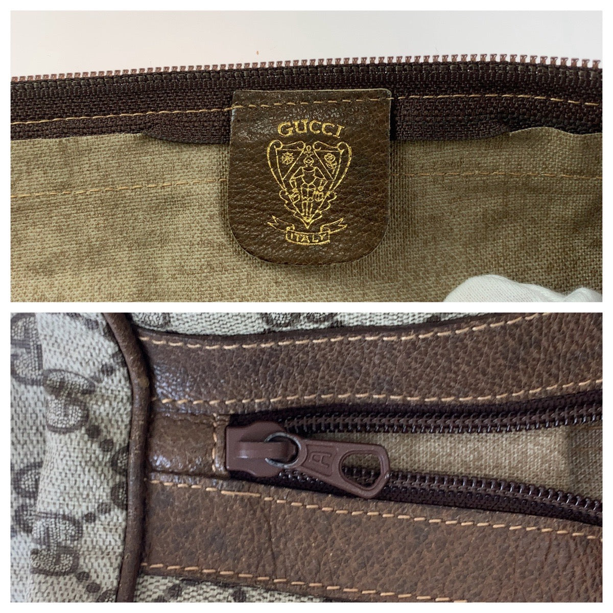 Gucci Vintage GG Supreme Canvas Boston Bag 407704 in Great Condition