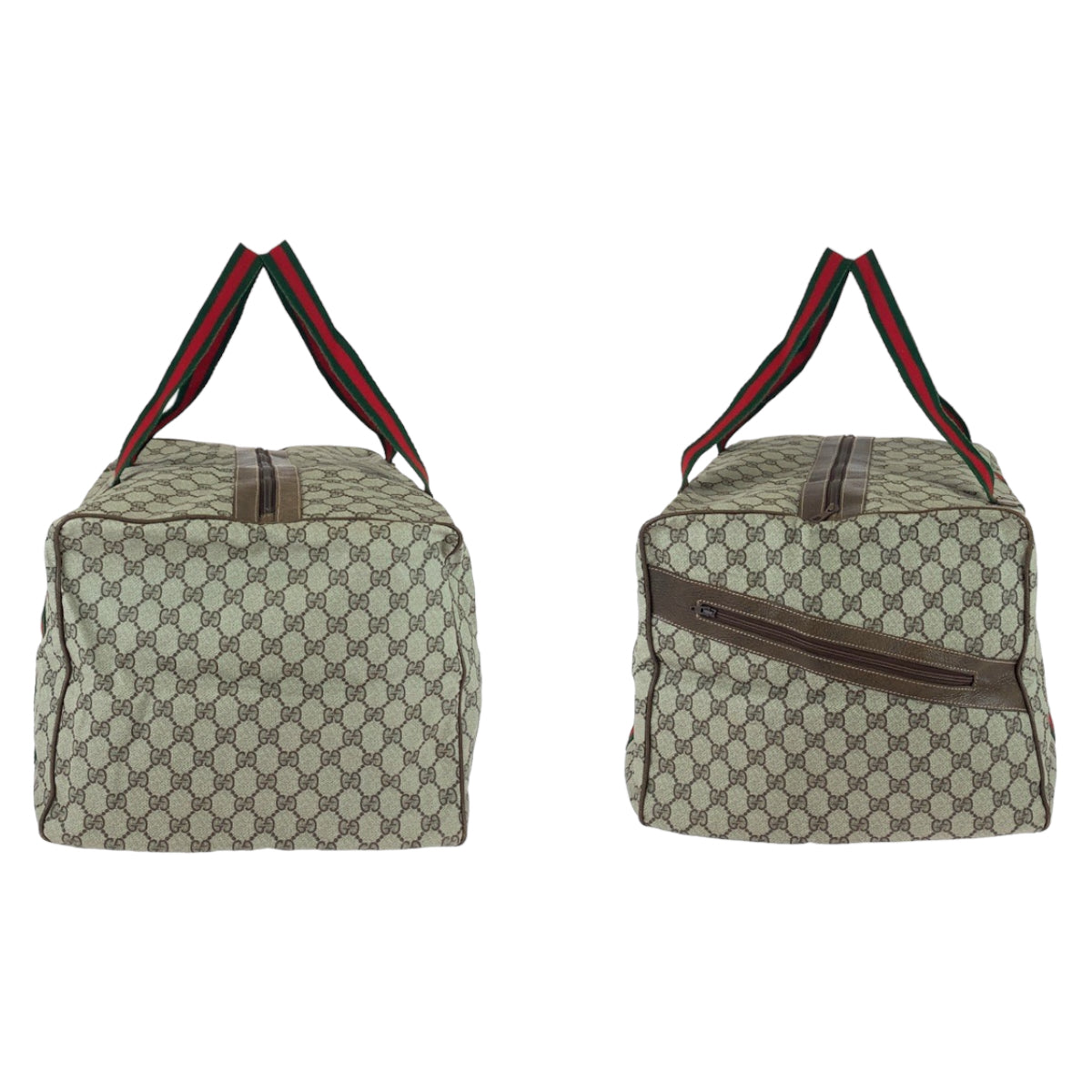 Gucci Vintage GG Supreme Canvas Boston Bag