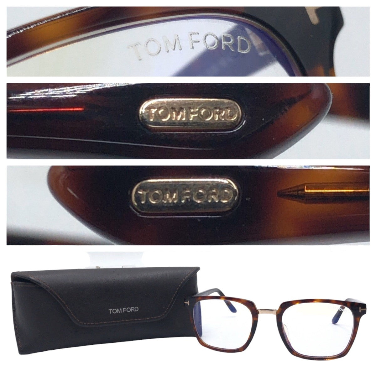 Tom Ford Plastic Eyeglass Frame TF5523