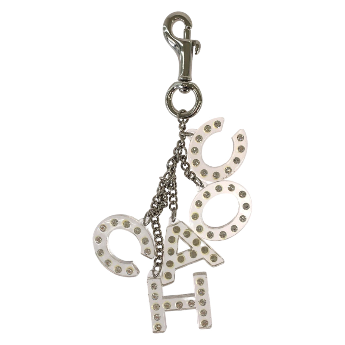 Coach Plastic Keychain Charm