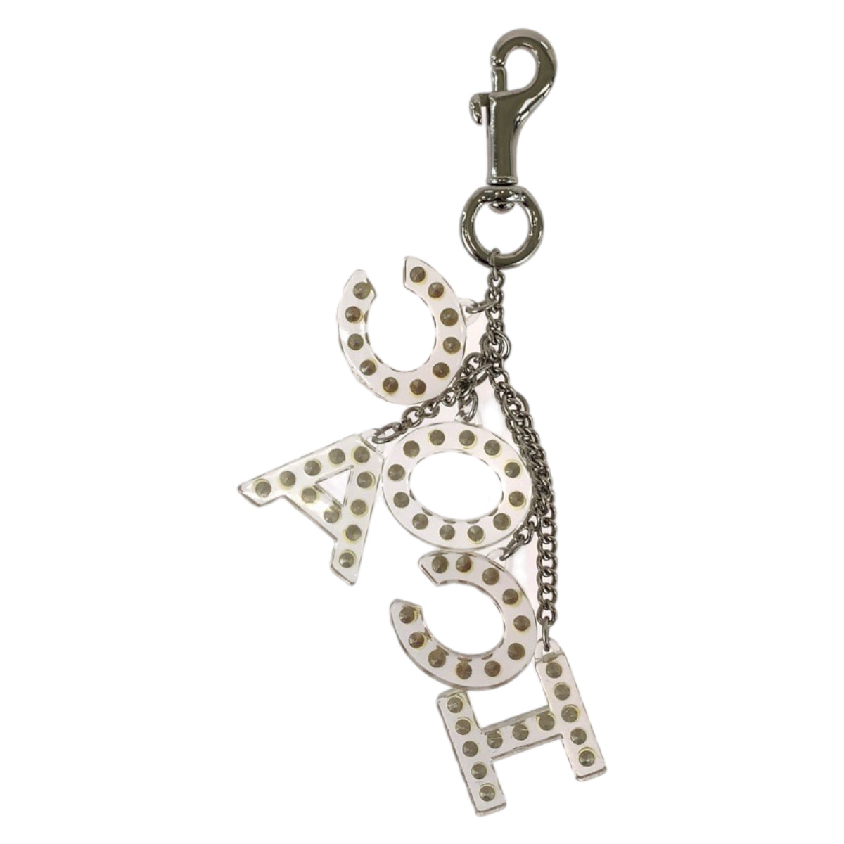 Coach Plastic Keychain Charm