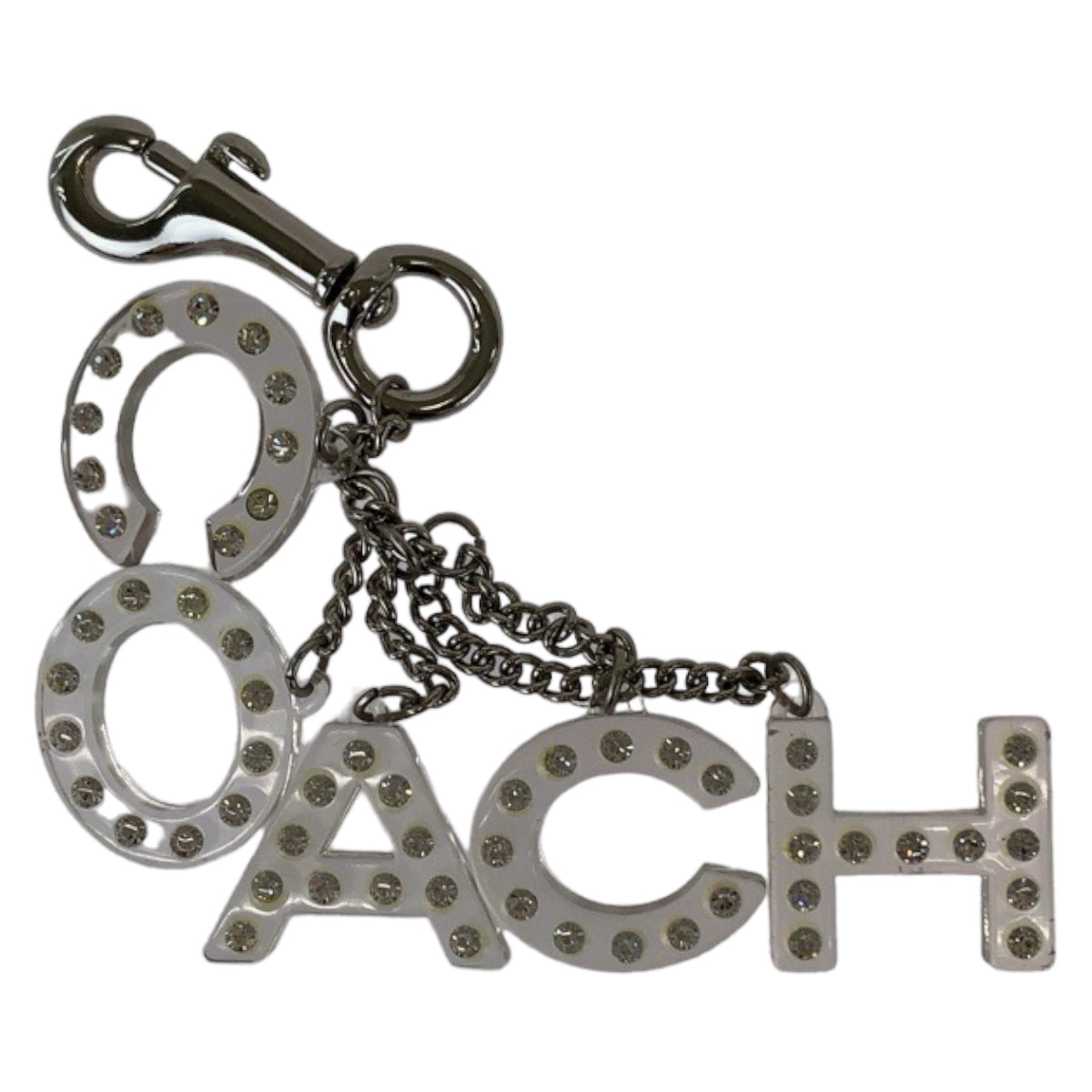 Coach Plastic Keychain Charm