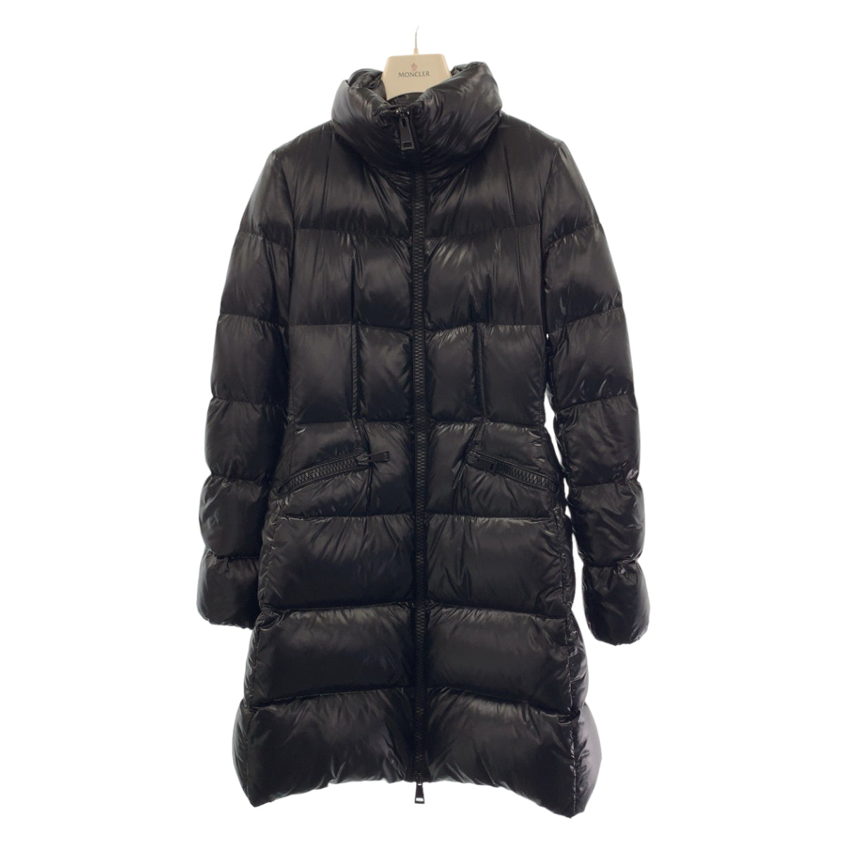 Moncler Jasminum Nylon Down Jacket Black Women in Great Condition