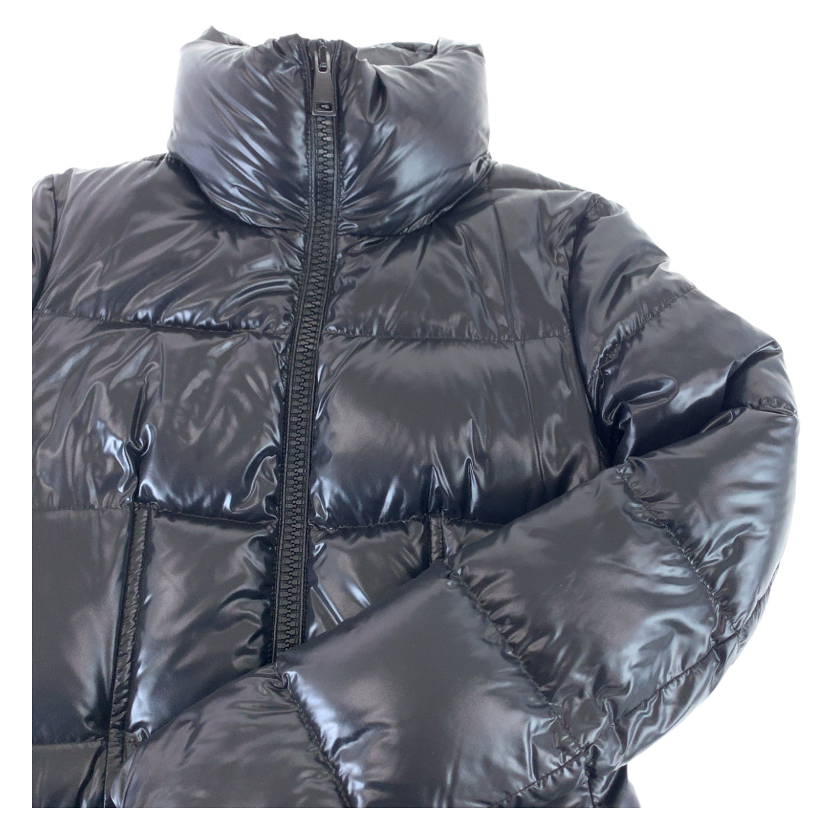 Moncler Jasminum Nylon Down Jacket Black Women in Great Condition