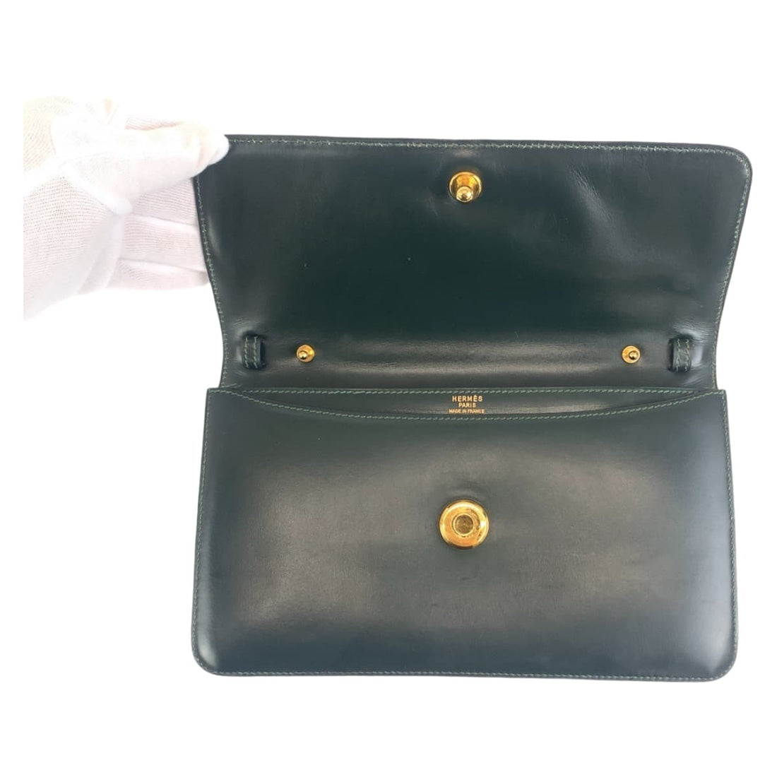 Hermes Vintage Tassel Box Calf 2WAY Bag