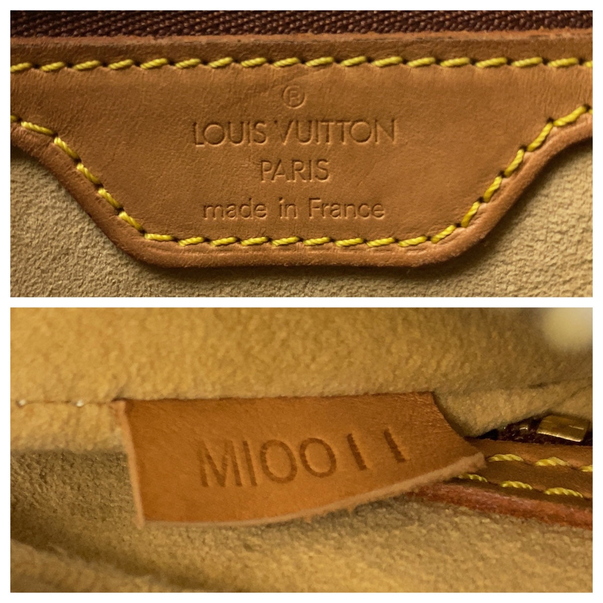 Louis Vuitton Monogram Looping MM Shoulder Bag M51146 in Very Good Condition