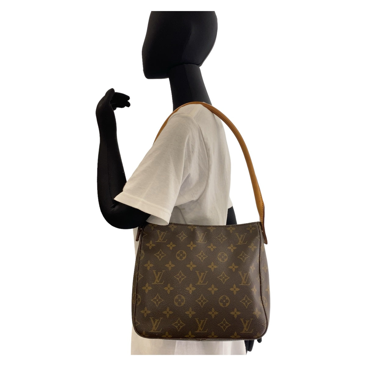 Louis Vuitton Monogram Looping MM Shoulder Bag M51146 in Very Good Condition