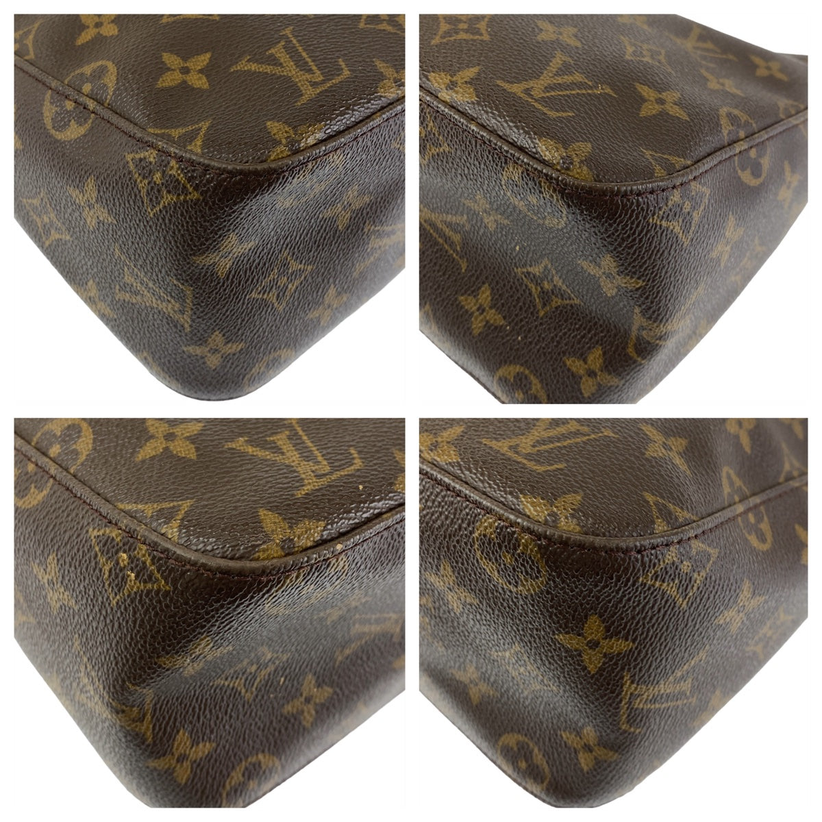 Louis Vuitton Monogram Looping MM Shoulder Bag M51146 in Very Good Condition