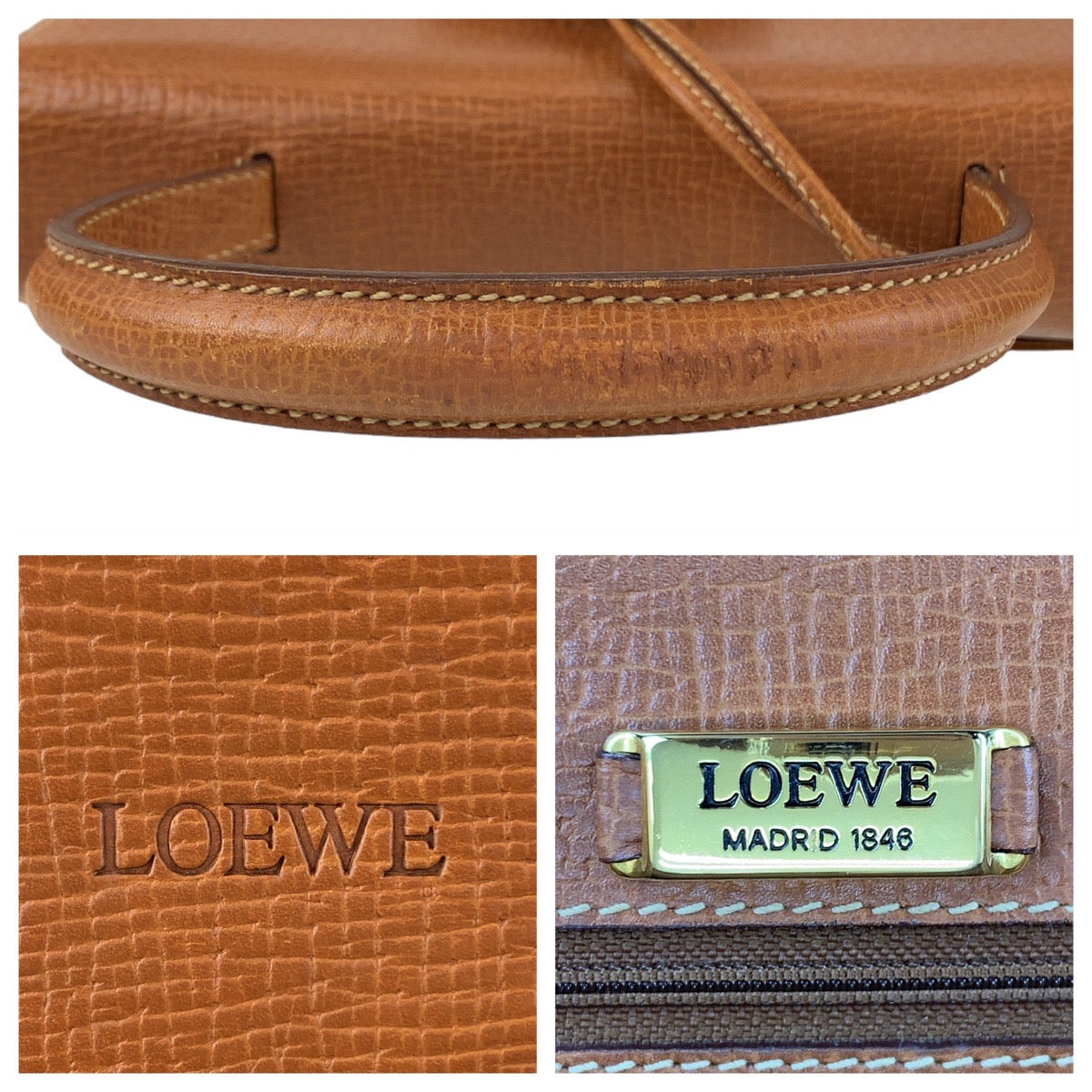 Loewe Vintage Barcelona Leather 2way Bag