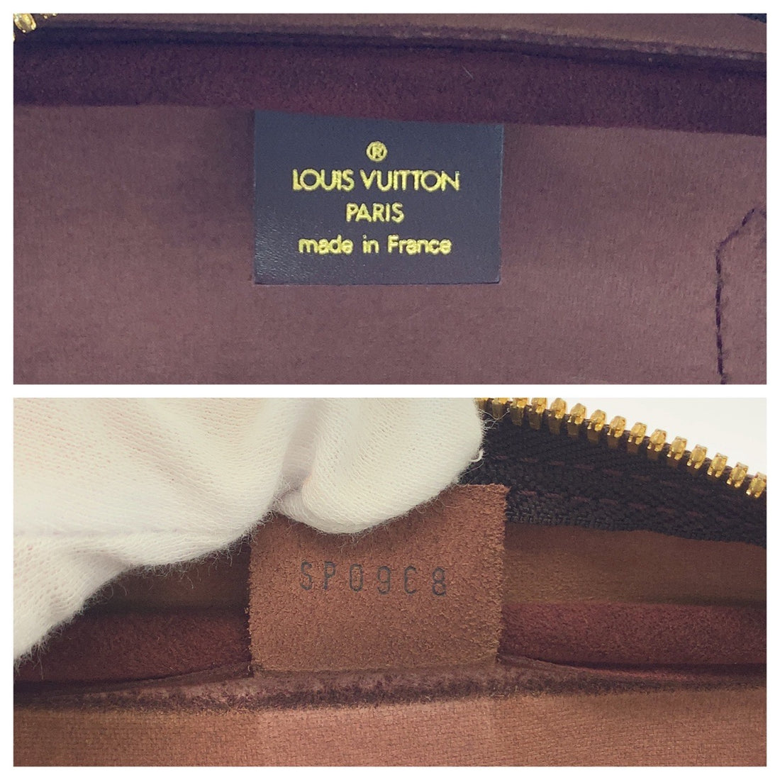 Louis Vuitton Taiga Kendall PM Leather Bag