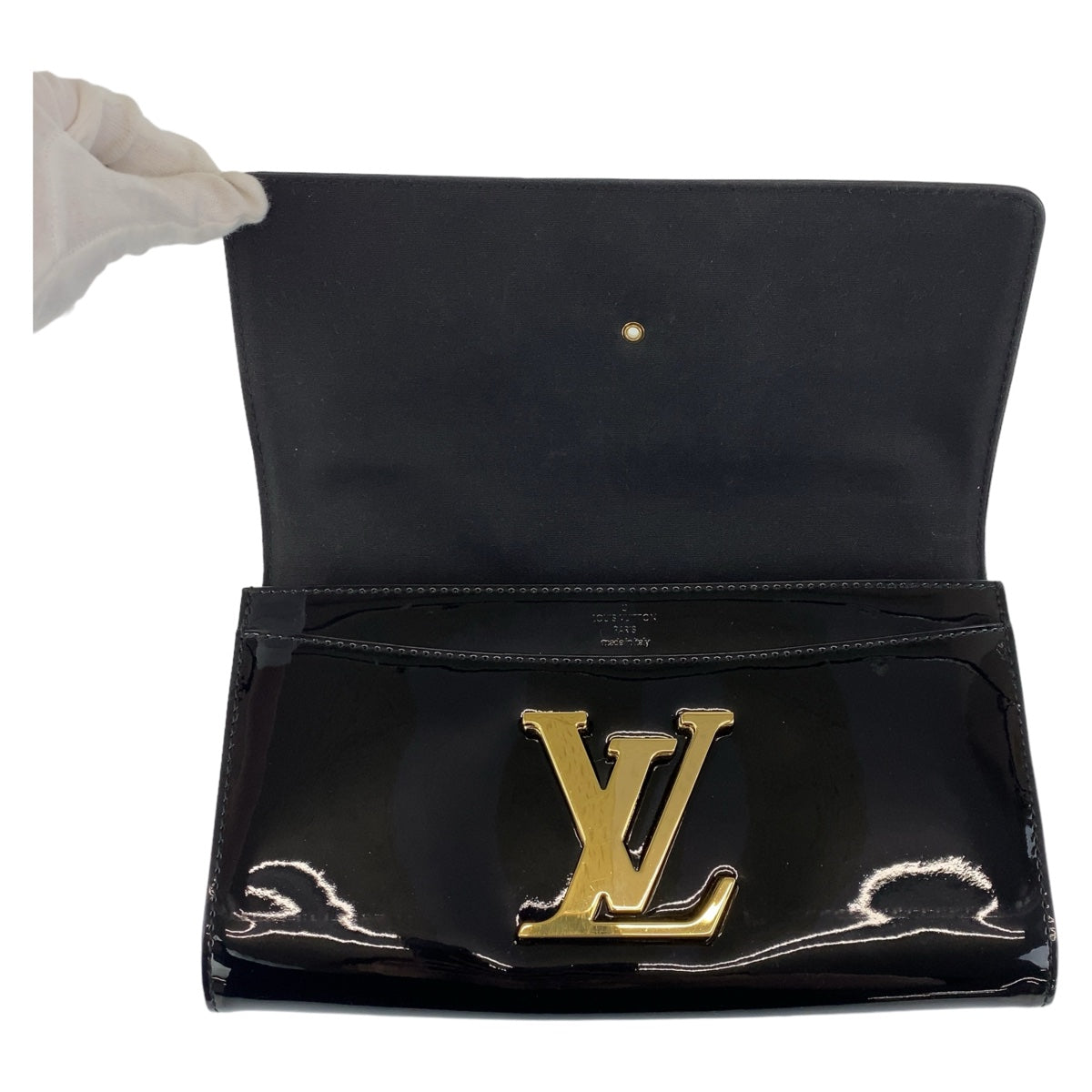 Louis Vuitton Vernis Pochette Louise EW Clutch