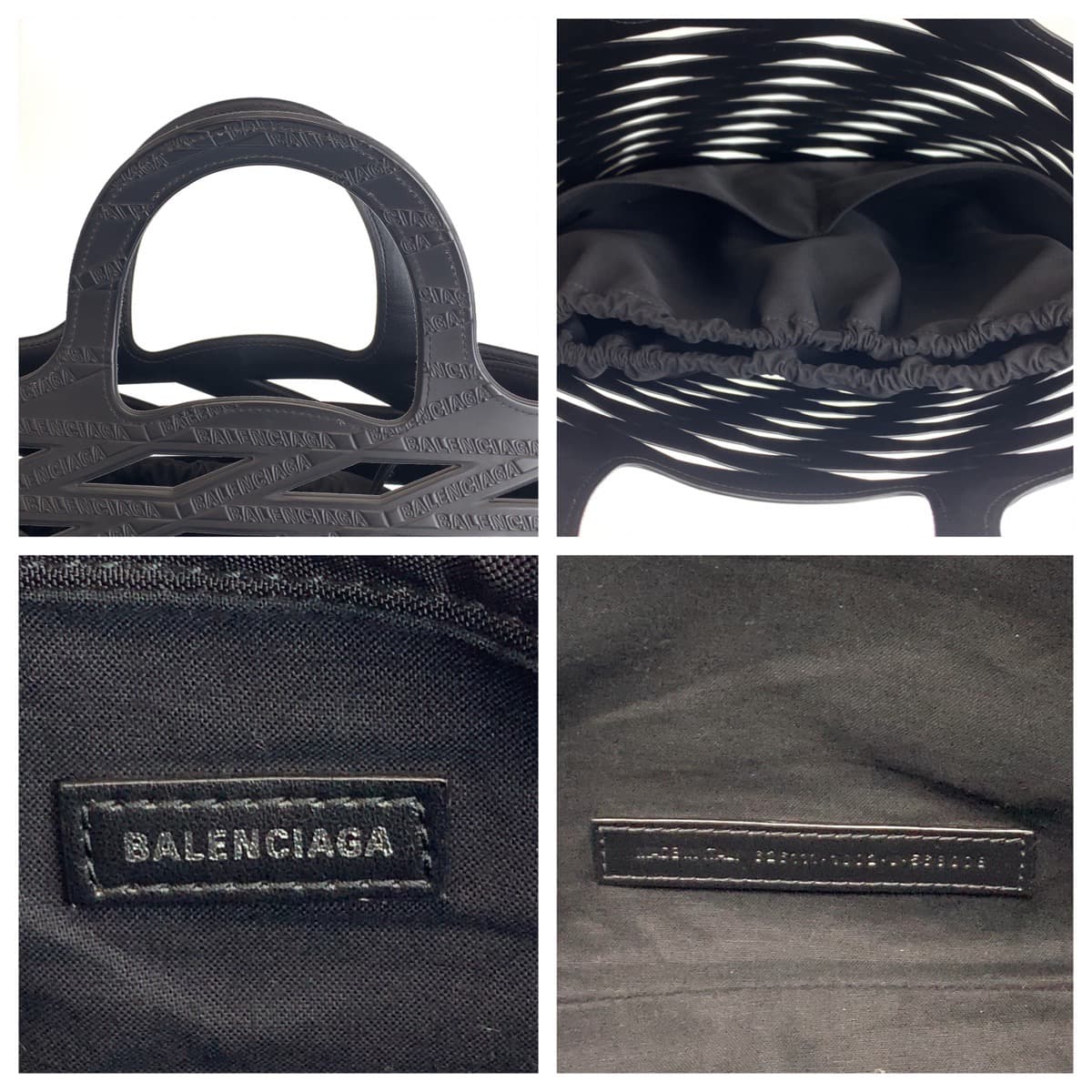 Balenciaga Neo Basket PVC Tote Bag 626111 in Excellent Condition