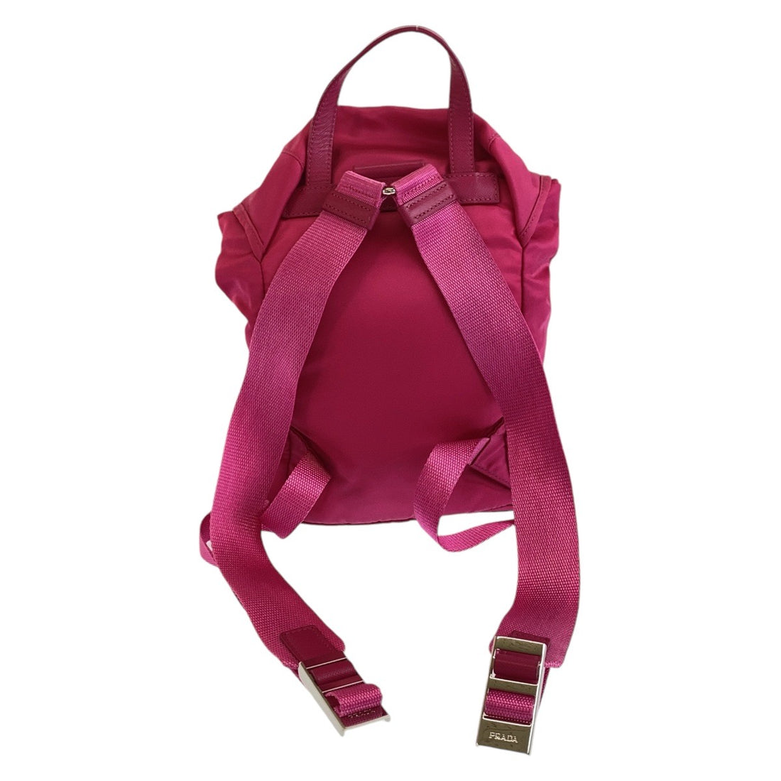 Prada Nylon Tessuto Logo Backpack