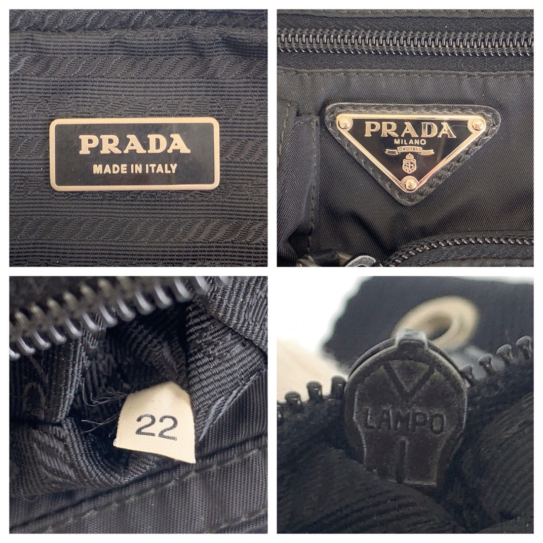 Prada Nylon Tessuto Logo Waist Bag BM0008