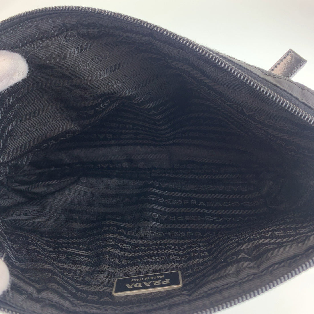 Prada Nylon Tessuto Logo Waist Bag BM0008