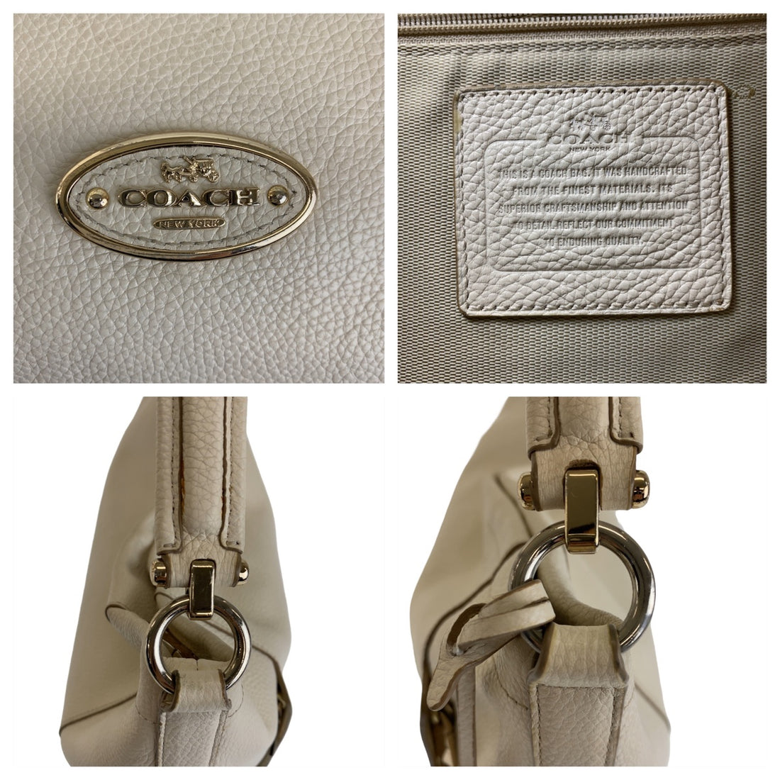 Coach Large Scout Leather Hobo Bag