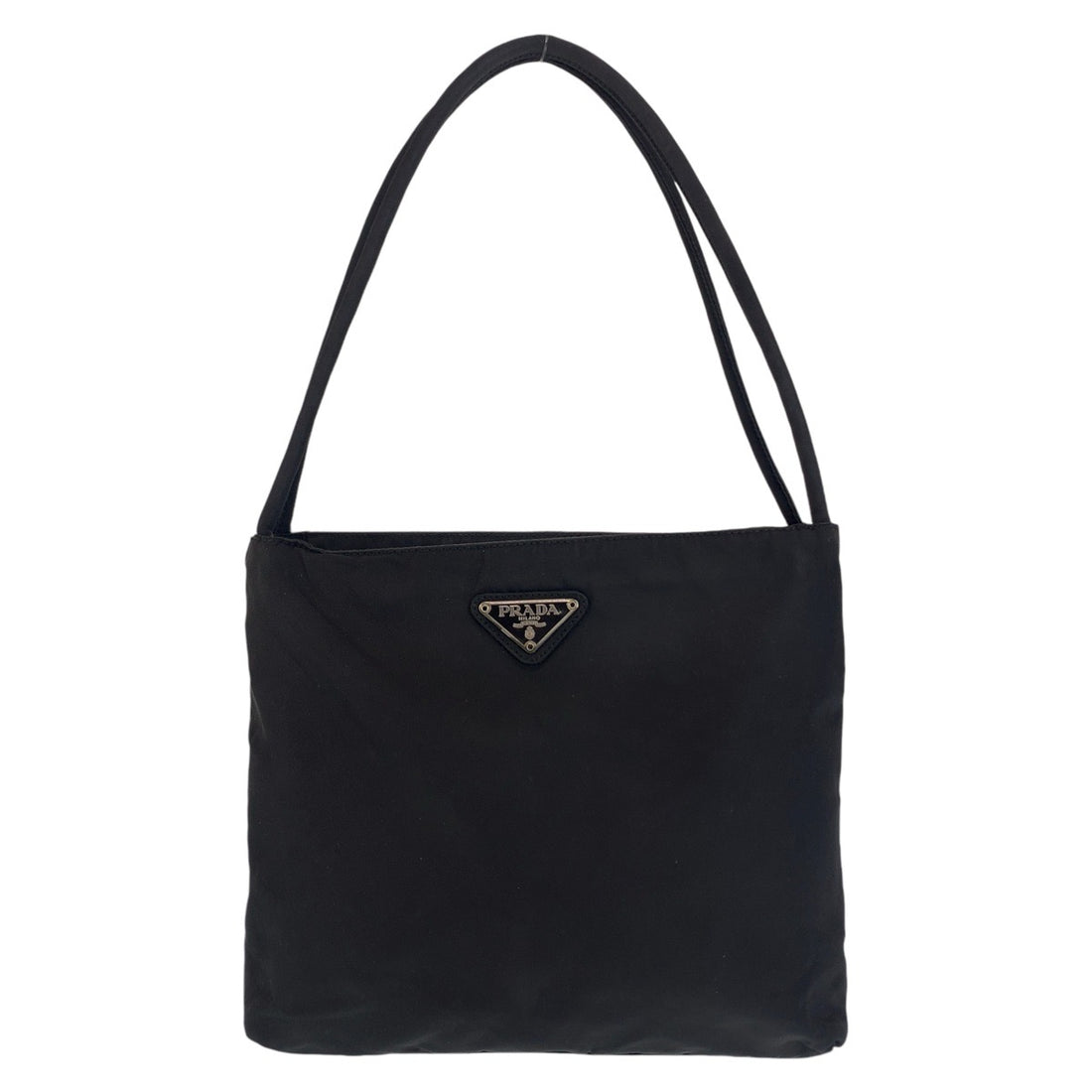 Prada Nylon Tessuto Logo Tote Bag